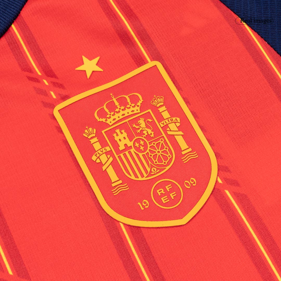 Spanien Tröja 2026 Hemma Röd Barn Premium