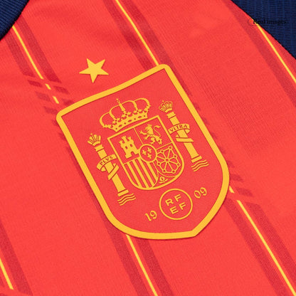 Spanien Tröja 2026 Hemma Röd Barn Premium-9