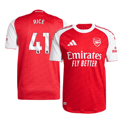 Arsenal Tröja RICE #41 2025/26 Hemma Röd