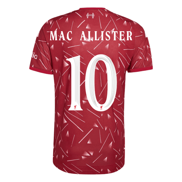 Liverpool Tröja MAC ALLISTER #10 2026/27 Hemma Autentisk Röd - UCL-3