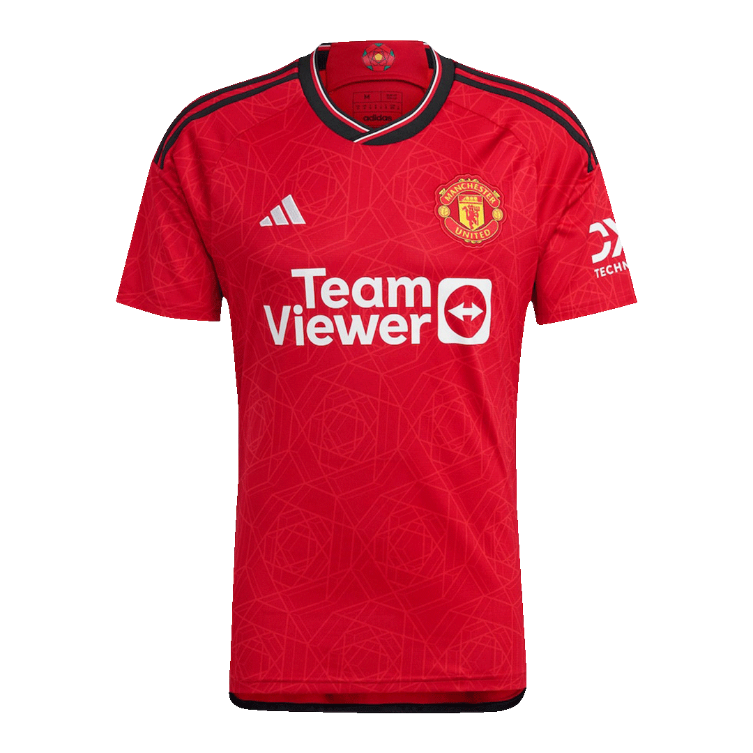 Manchester United Tröja GARNACHO #17 2023/24 Hemma Röd
