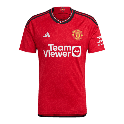 Manchester United Tröja HØJLUND #11 2023/24 Hemma Röd-11