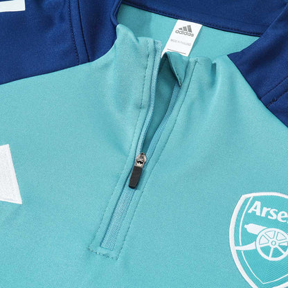 Arsenal Träningsställ 2025/26 Barn Grön-14