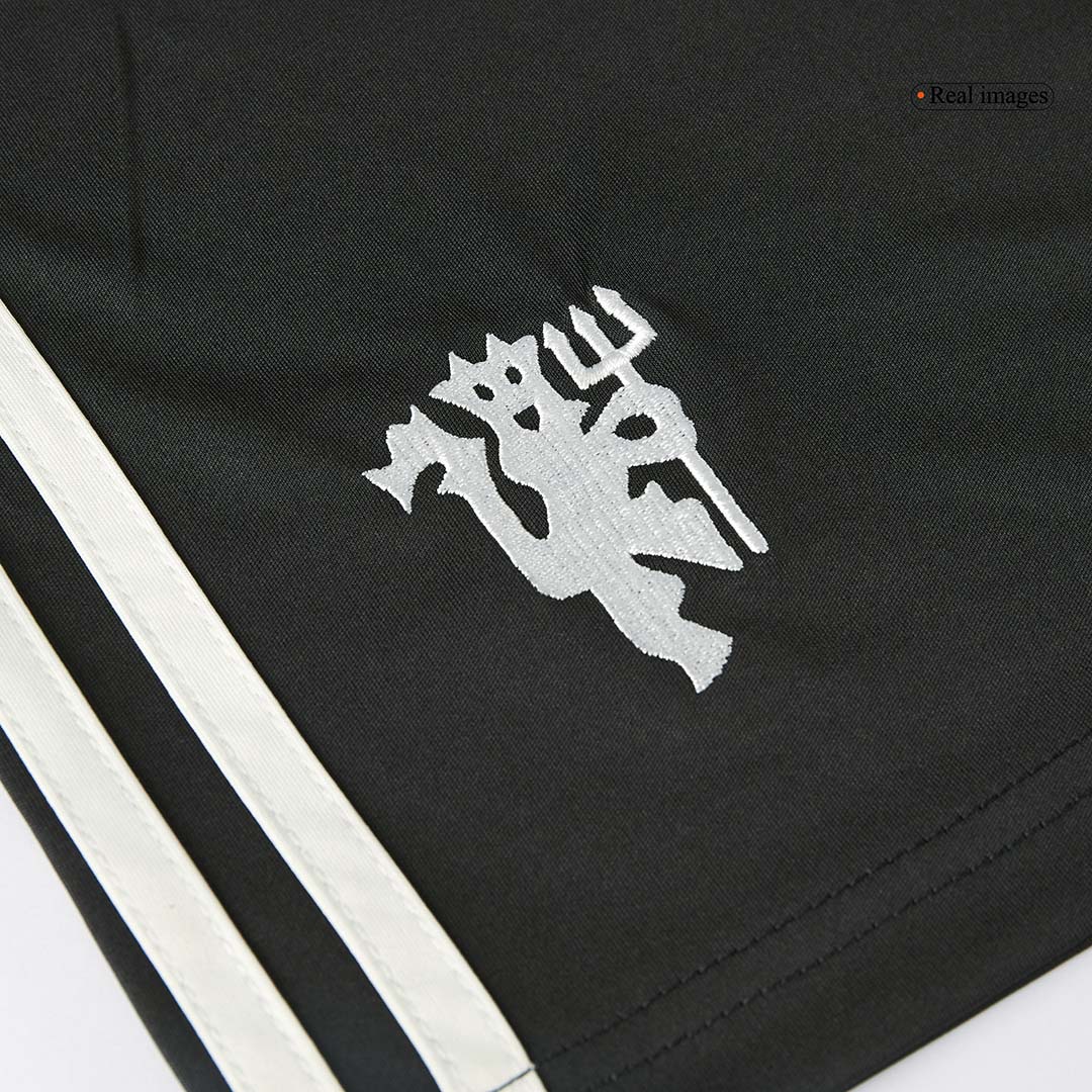 Manchester United Shorts 2024/25 Tredje Grå-5