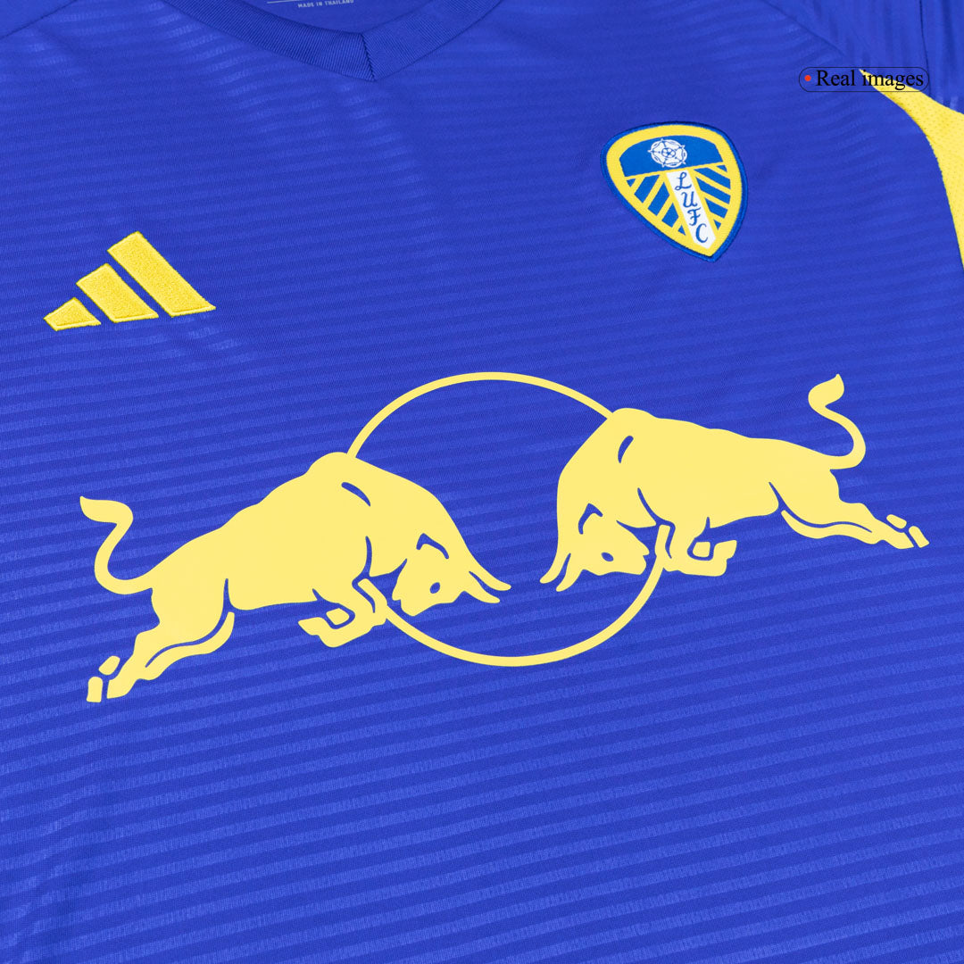 Leeds United Tröja 2025/26 Borta Blå-5