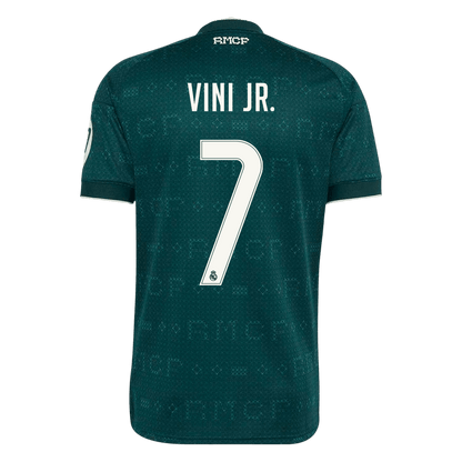 Real Madrid Tröja VINI JR. #7 2026/27 Borta Grön-3