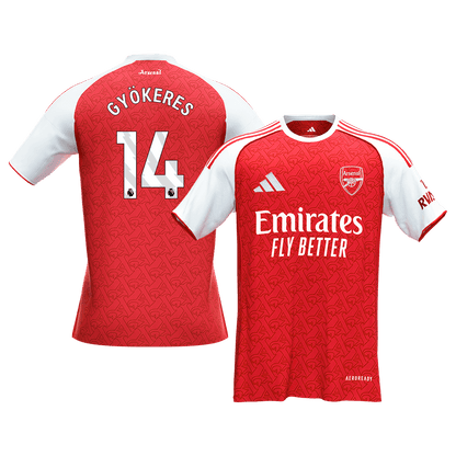 GYÖKERES #14 Arsenal Tröja 2025/26 Hemma Premium Röd