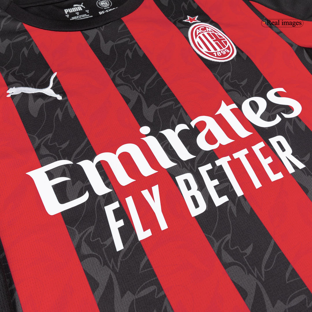 FOFANA #19 AC Milan Tröja 2025/26 Hemma Premium Röd & Svart