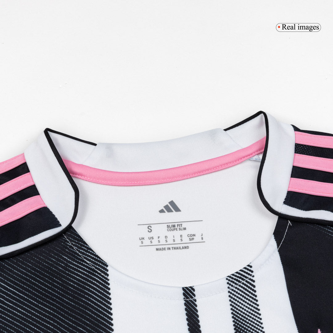 Juventus Tröja 2025/26 Hemma Svart & Vitt Dam