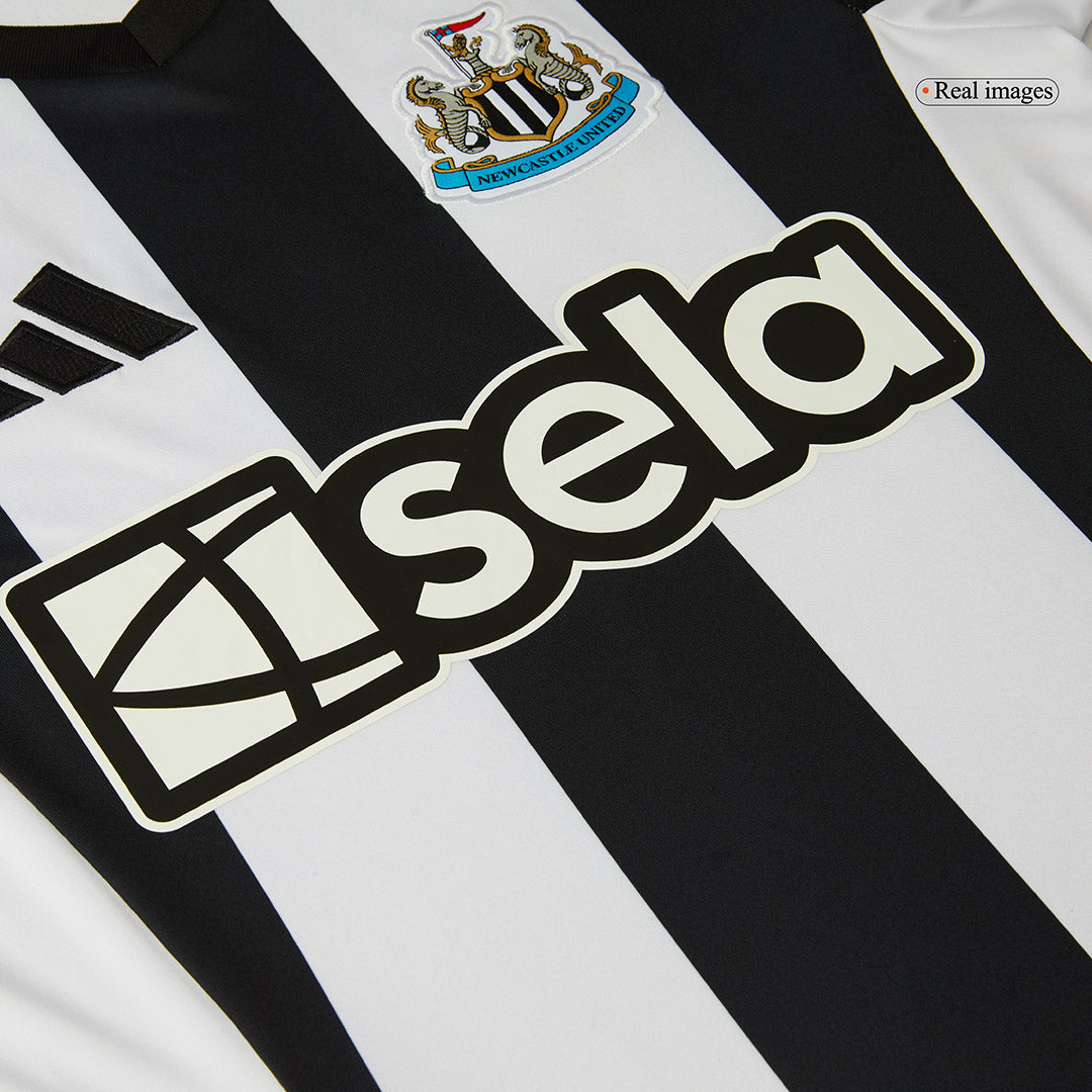 Newcastle United Tröja 2024/25 Hemma Svart & Vitt