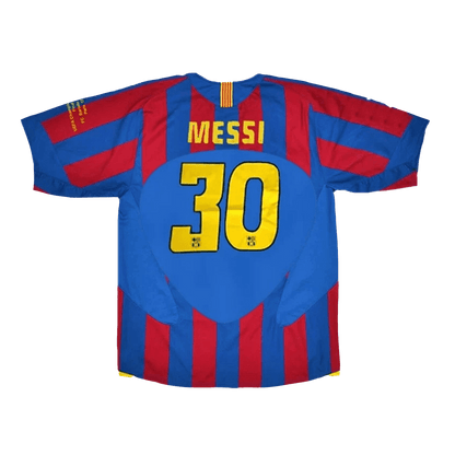 MESSI #30 Barcelona Hemmatröja 2005/06 Retro Tröja
 - UCL Final