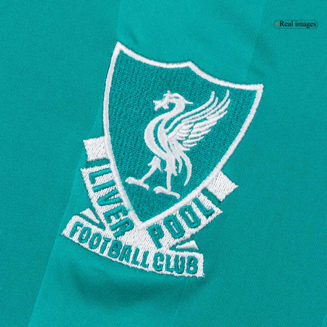 Liverpool Tröja Tredjeställ 2025/26 Grön-11