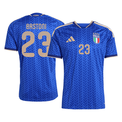 BASTONI #23 Italien Tröja 2026 Hemma Premium Blå