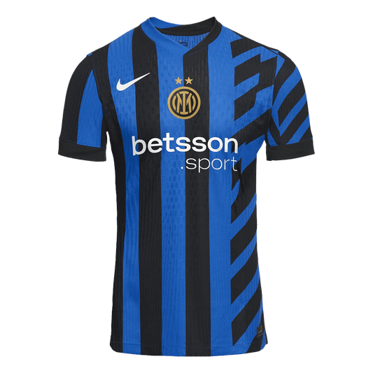 Inter Milan Tröja 2024/25 Hemma Autentisk Blå och svart