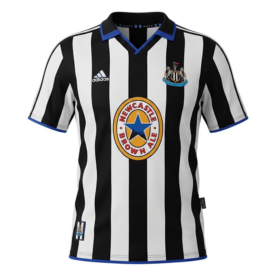 Newcastle United Hemmatröja 1999/00 Retro Tröja
 Svart & Vitt