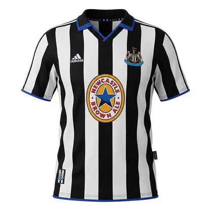 Newcastle United Hemmatröja 1999/00 Retro Tröja
 Svart & Vitt