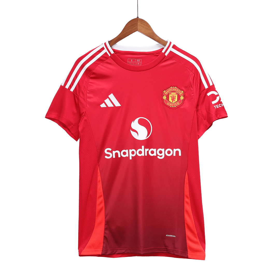 Manchester United Tröja 2024/25 Hemma Röd-10