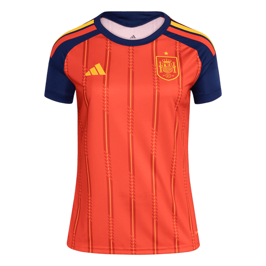 Spanien Tröja 2026 Hemma Röd Dam