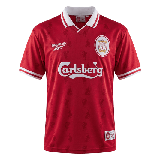 Liverpool Hemmatröja 1996/97 Retro Tröja
 Röd