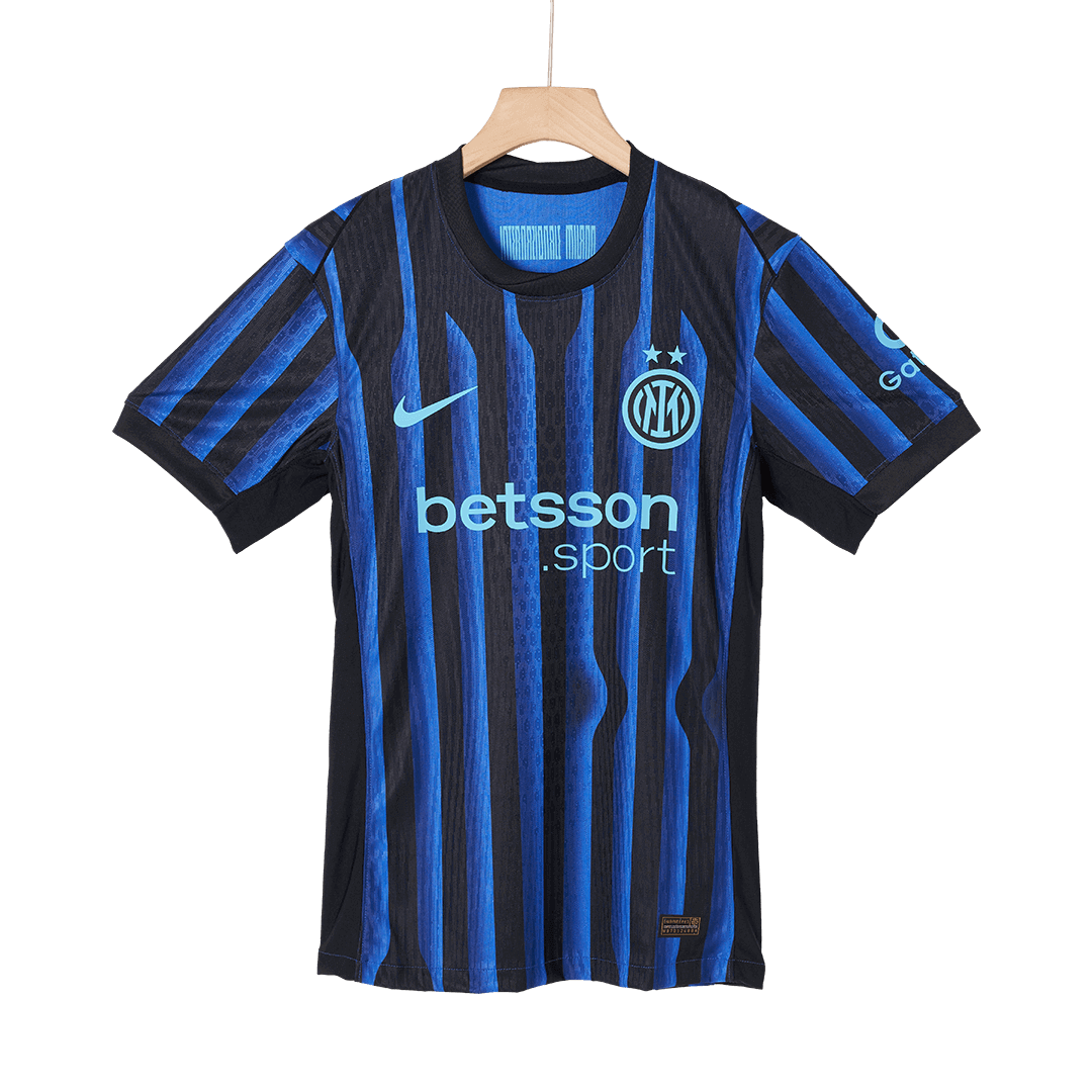 Inter Milan Tröja PAVARD #28 2025/26 Hemma Autentisk Blå och svart