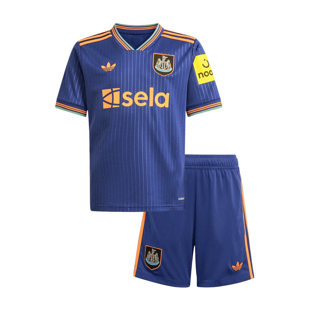 Newcastle United Tröja 2025/26 Tredje Mörkblå Barn