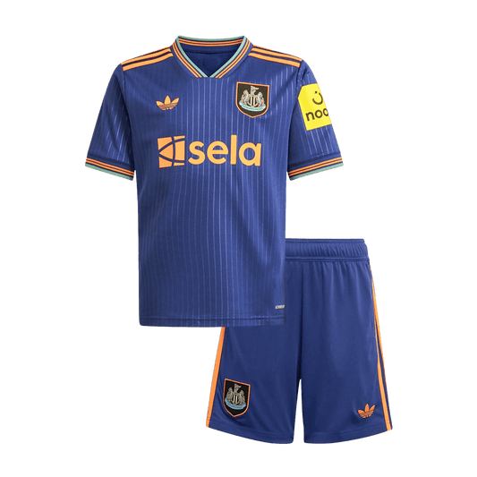Newcastle United Tröja 2025/26 Tredje Mörkblå Barn