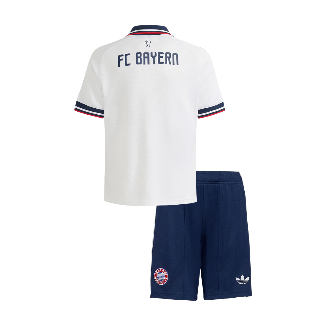 Bayern Munich Tröja 2026/27 Borta Vit Barn-2