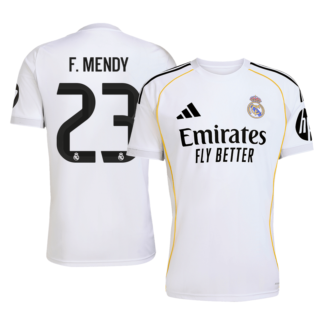 F.MENDY #23 Real Madrid Tröja 2025/26 Hemma Premium Vit