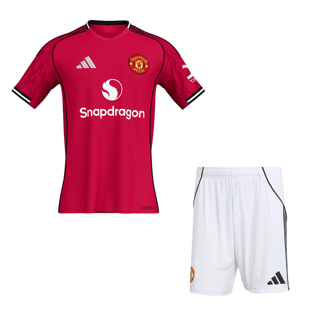 Manchester United Tröja Hemmaställ 2025/26 Röd