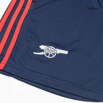 Arsenal Shorts 2025/26 Borta Mörkblå-4