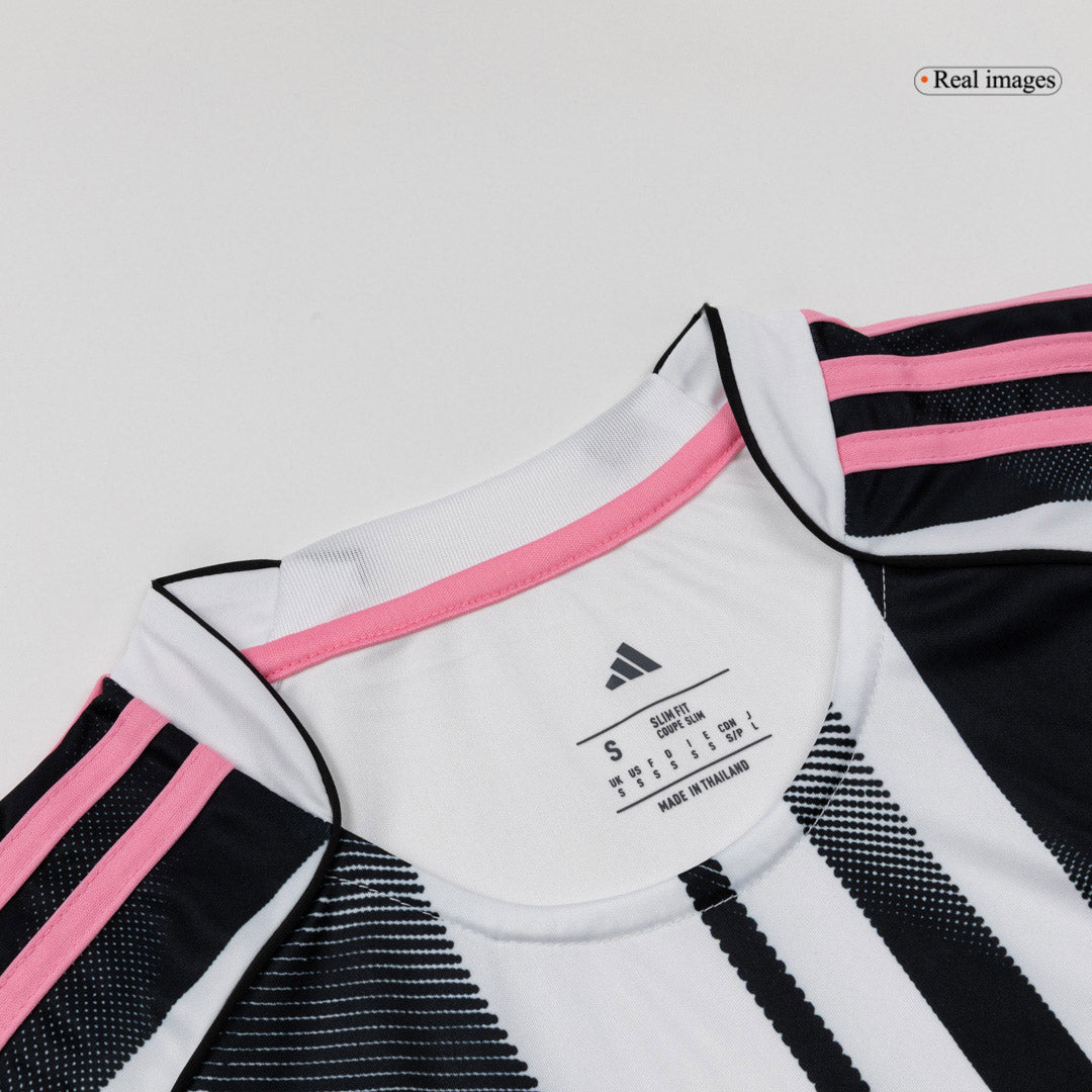 Juventus Tröja 2025/26 Hemma Långärmad Svart & Vitt