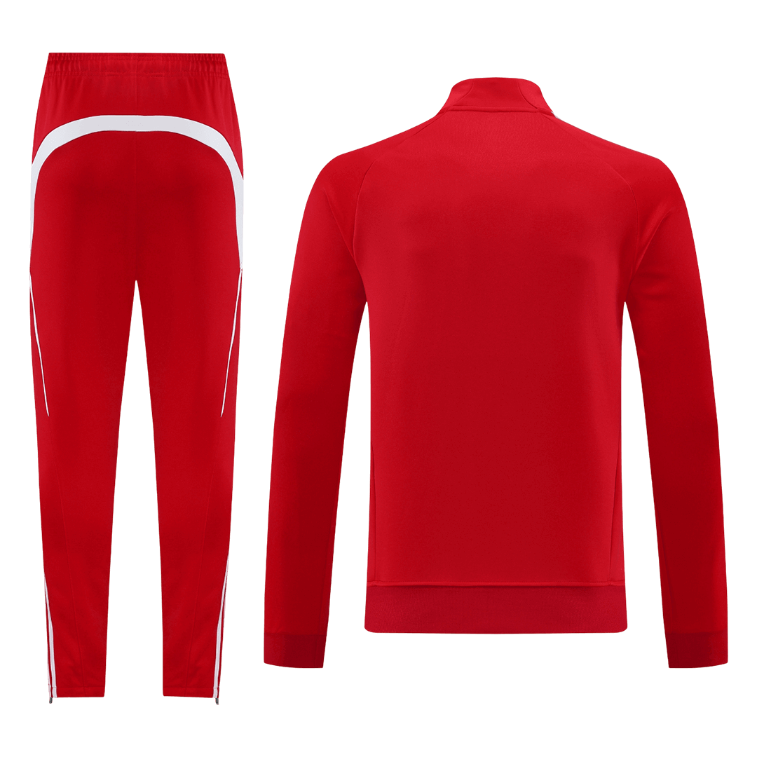 Bayern Munich Träningsset (Jacka+Byxor) 2025/26 Röd-18