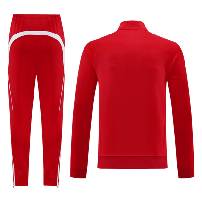 Bayern Munich Träningsset (Jacka+Byxor) 2025/26 Röd-18