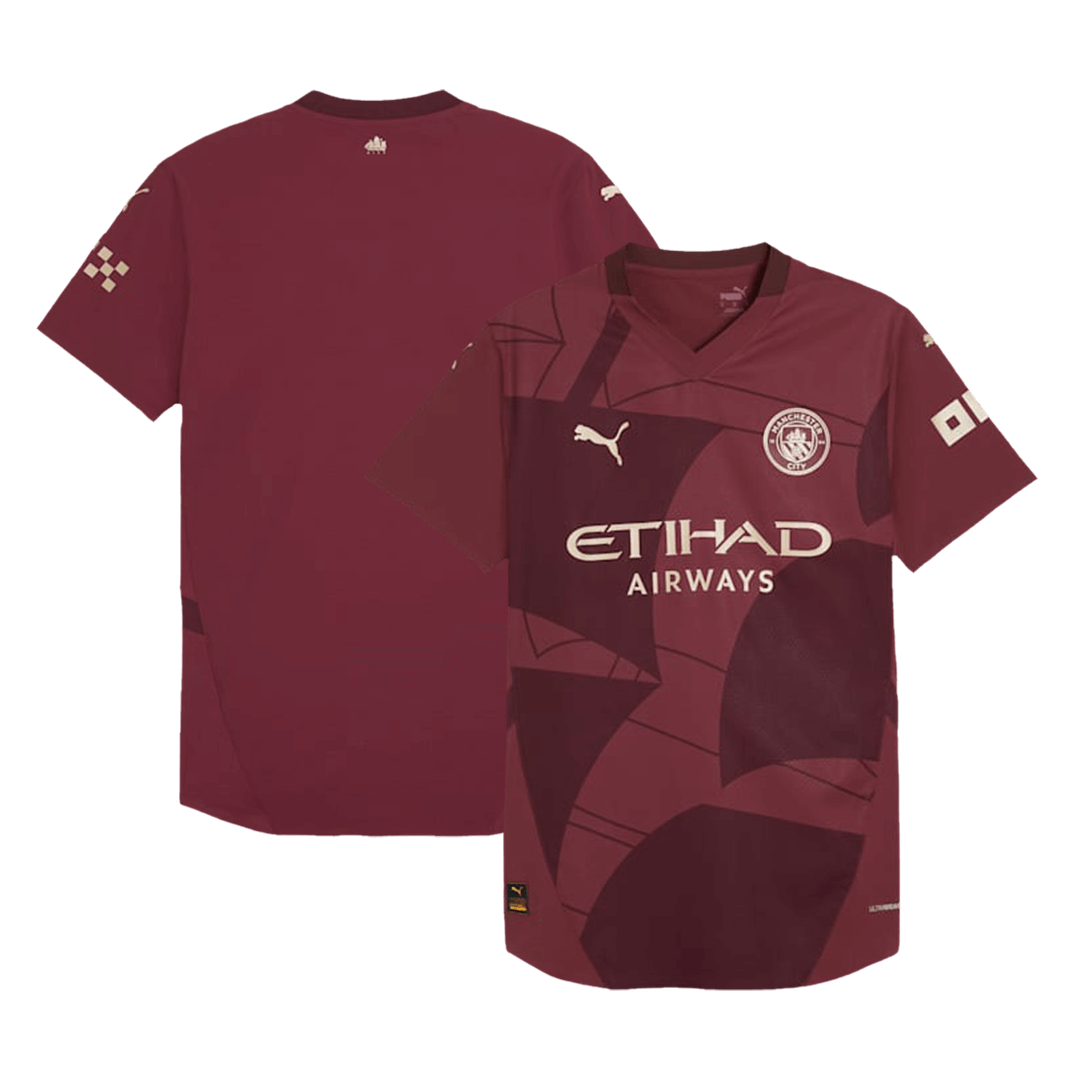 Manchester City Tröja 2024/25 Tredje Röd