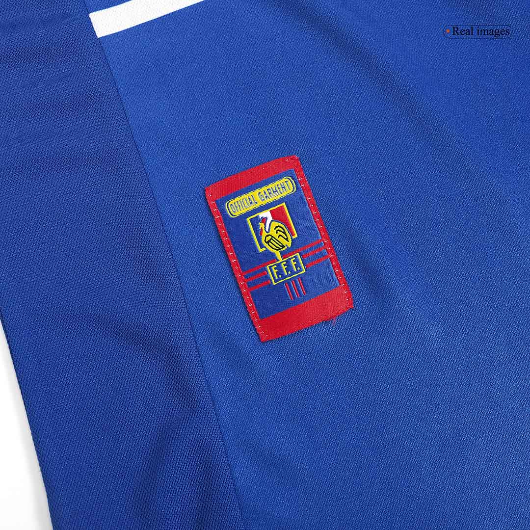 Frankrike Hemmatröja 1998 Retro Tröja
 Blå
