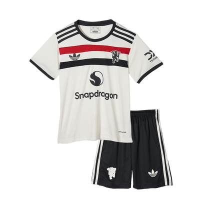 Manchester United Tröja 2024/25 Tredje Vit Barn-17