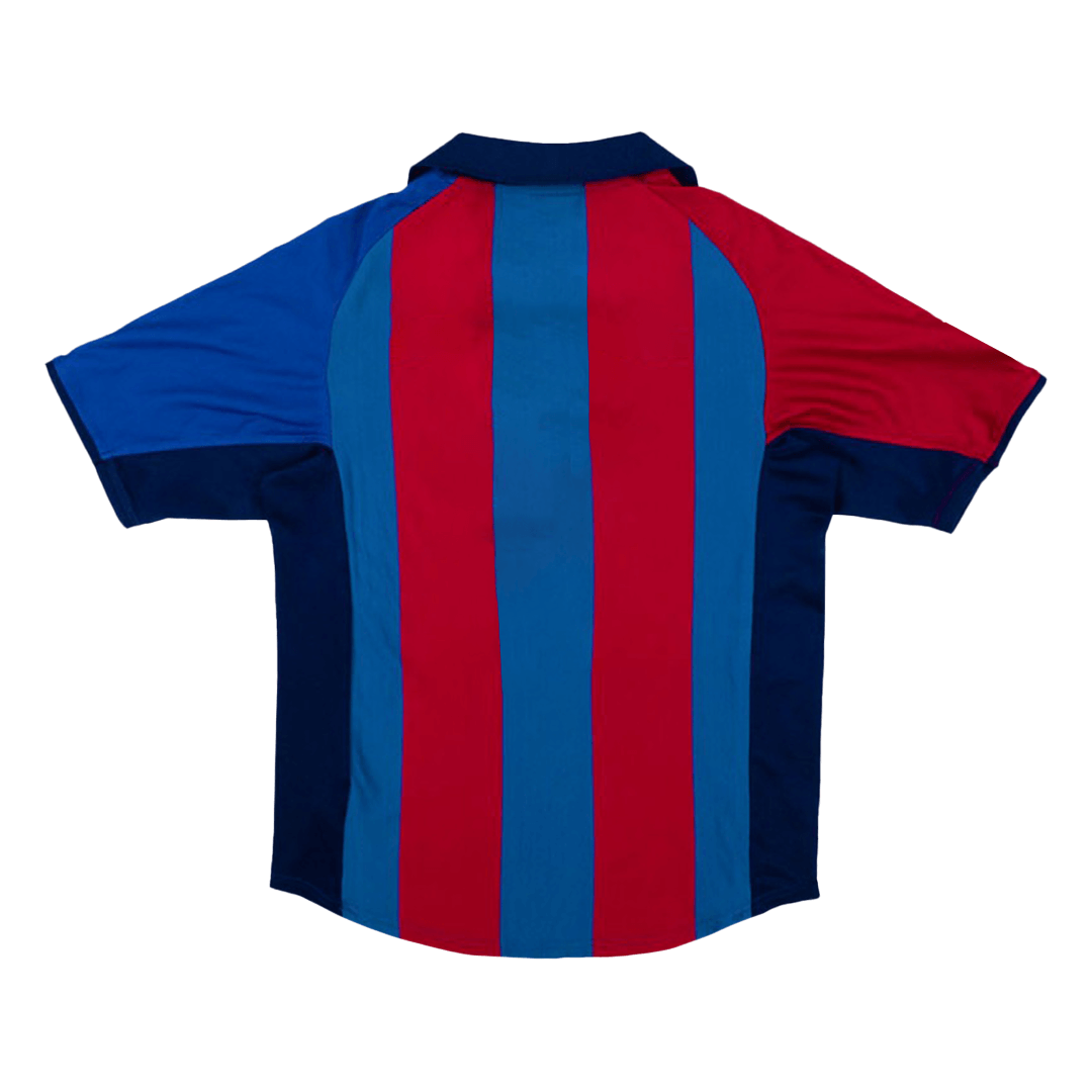 Barcelona Hemmatröja 2001/02 Retro Tröja
 Röd & Blå-8