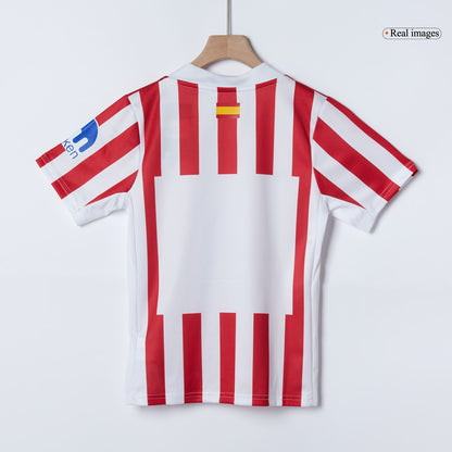 Atletico Madrid Tröja 2025/26 Hemma Röd & Vit Barn-14
