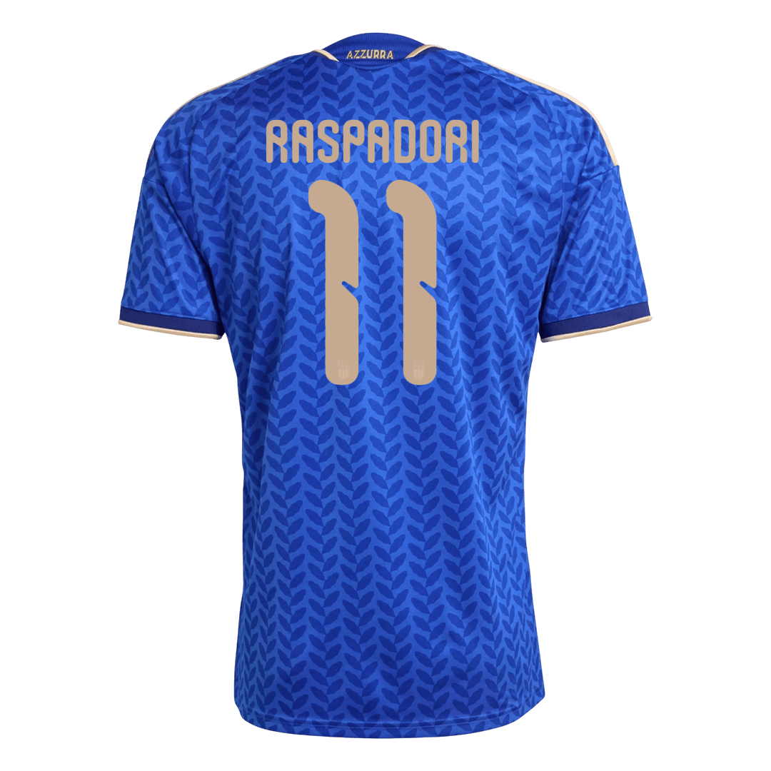 RASPADORI #11 Italien Tröja 2026 Hemma Premium Blå