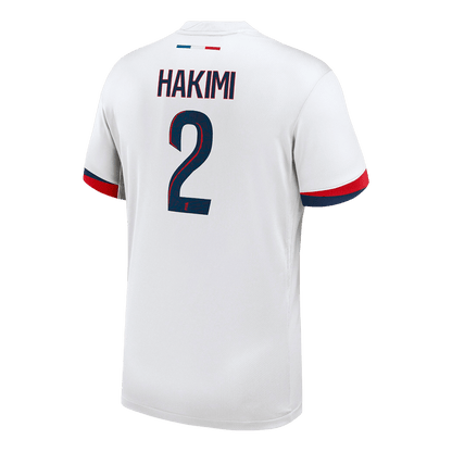PSG Tröja HAKIMI #2 2025/26 Borta Vit-11