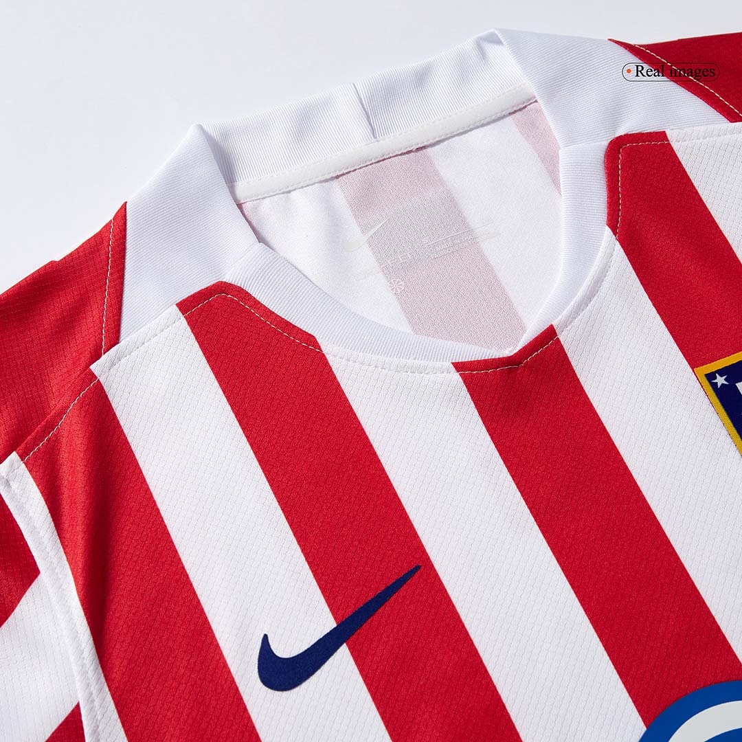 Atletico Madrid Tröja GRIEZMANN #7 2025/26 Hemma Röd & Vit-9