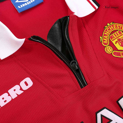 Manchester United Hemmatröja 98/00 Retro Tröja
 Röd-6