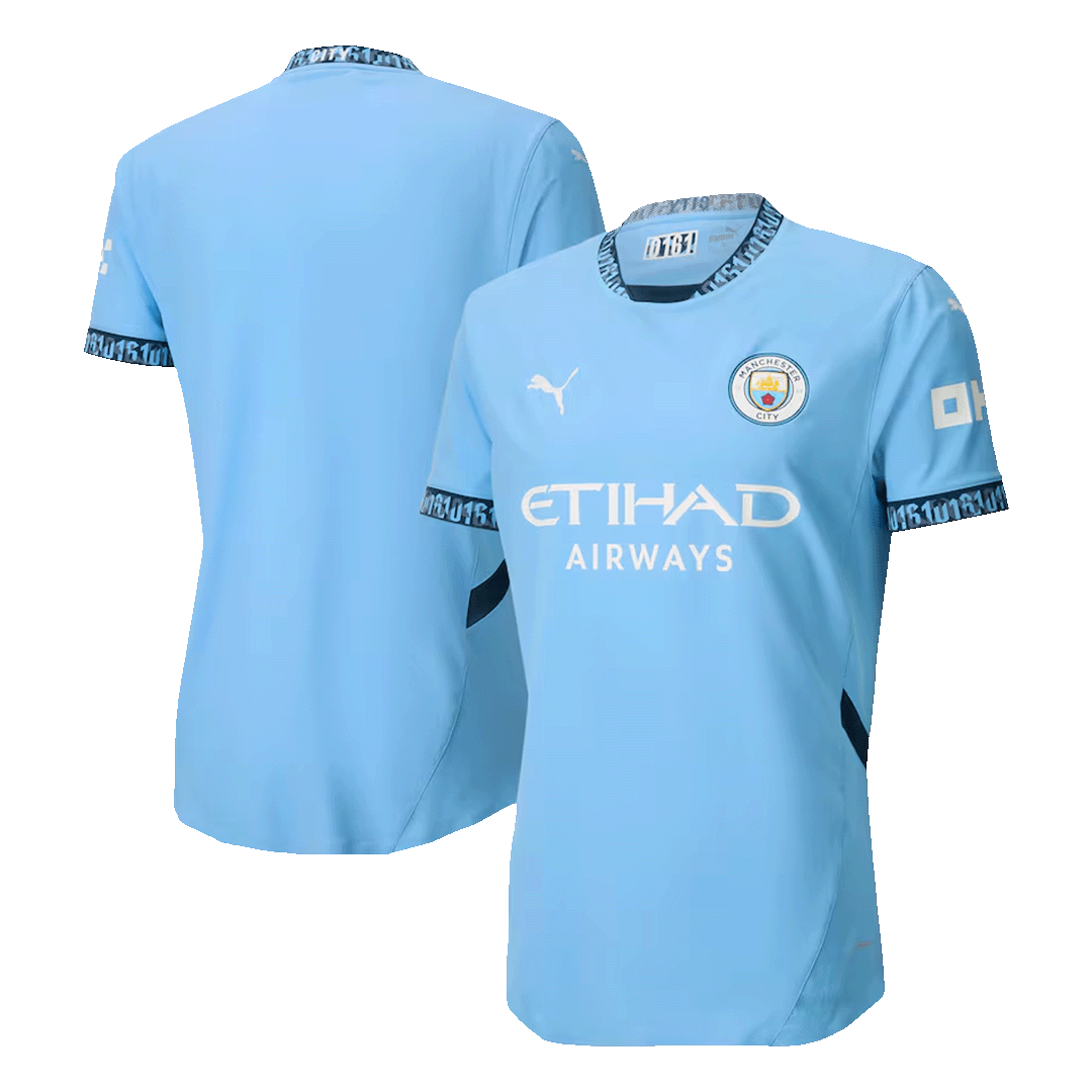 Manchester City Tröja 2024/25 Hemma Blå