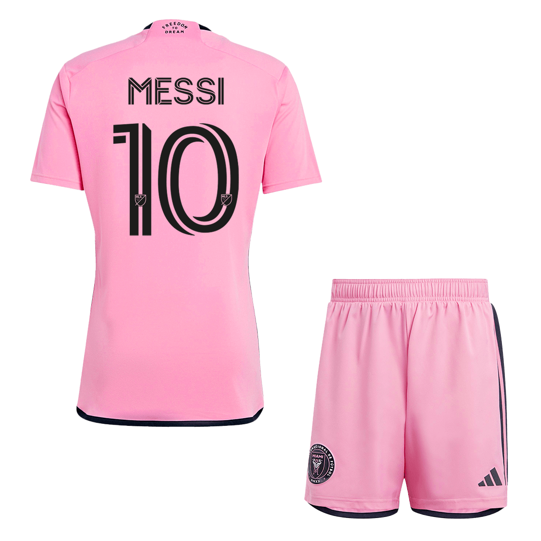 Inter Miami CF Tröja MESSI #10 Hemmaställ 2024/25 Rosa