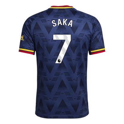 Arsenal Tröja SAKA #7 2026/27 Borta Autentisk Mörkblå-3