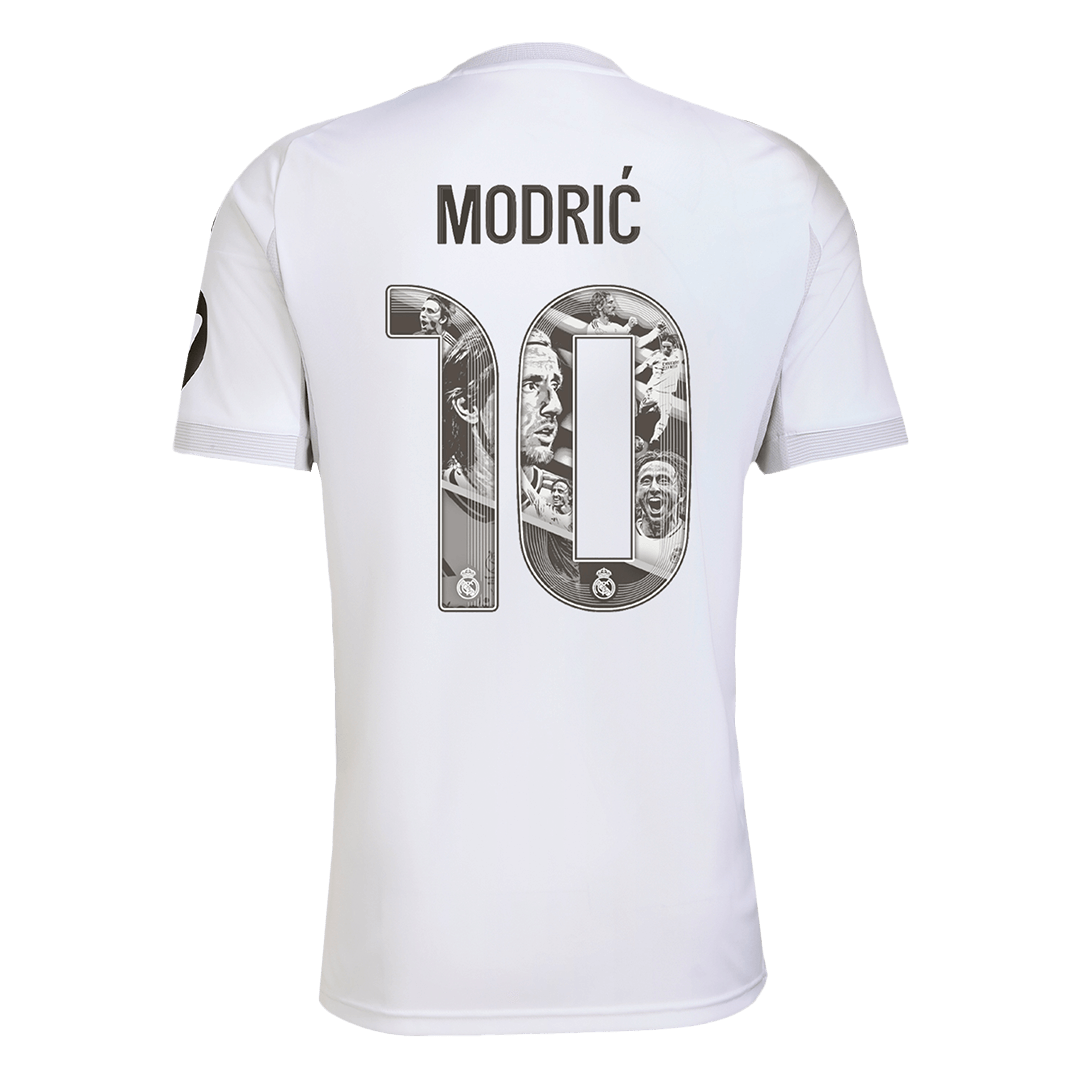 MODRIĆ Special #10 Real Madrid Tröja 2025/26 Hemma Premium Vit