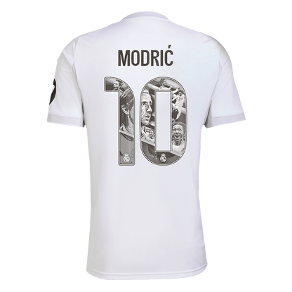 MODRIĆ Special #10 Real Madrid Tröja 2025/26 Hemma Premium Vit-9