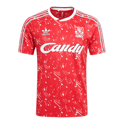 Liverpool Hemmatröja 1989/91 Retro Tröja
 Röd