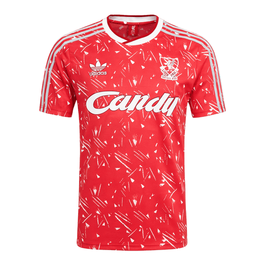 Liverpool Hemmatröja 1989/91 Retro Tröja
 Röd