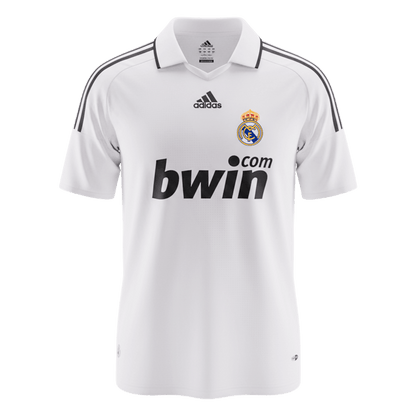 Real Madrid Hemmatröja 2008/09 Retro Tröja
 Vit-8